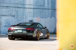 Audi R8 V10 on Vossen Wheels (HC-1) 2016 года